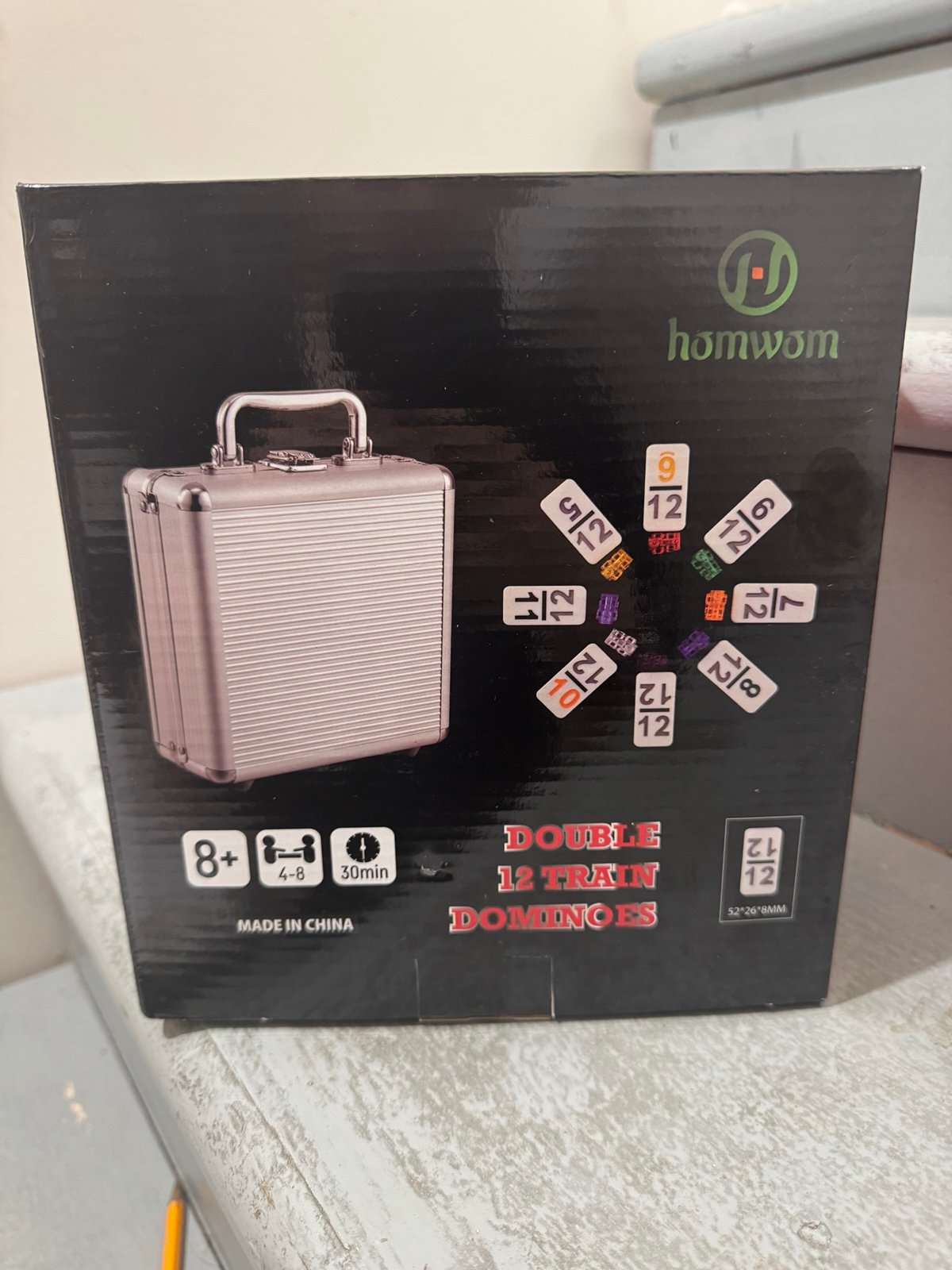 Double 12 Train Dominoes Game (Brand New)