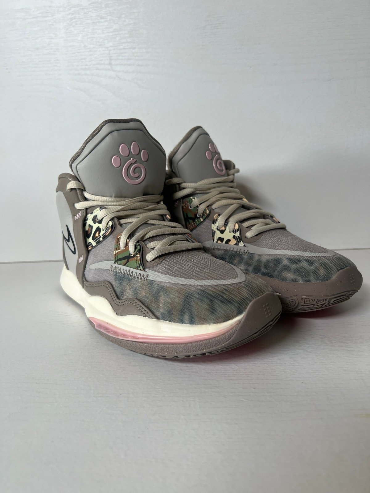 Nike Kyrie Infinity (Leopard Camo GS) (Size 5.5Y)