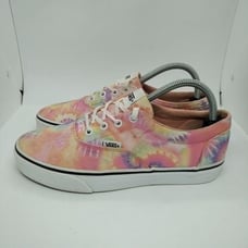 Vans Off The Wall Womens Multicolor Skateboard Shoes Sneakers Size 8.5 Pink