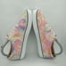 Vans Off The Wall Womens Multicolor Skateboard Shoes Sneakers Size 8.5 Pink