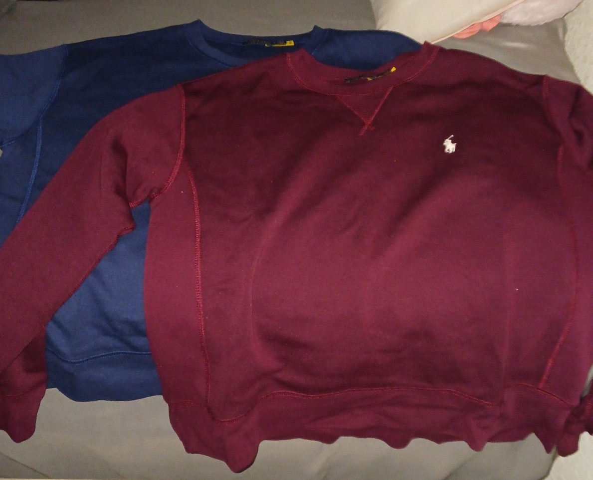 2 polo pullovers