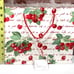 10 Vintage Cherry Themed Large Gift Bags - Life is Just a Bowl of Cherries