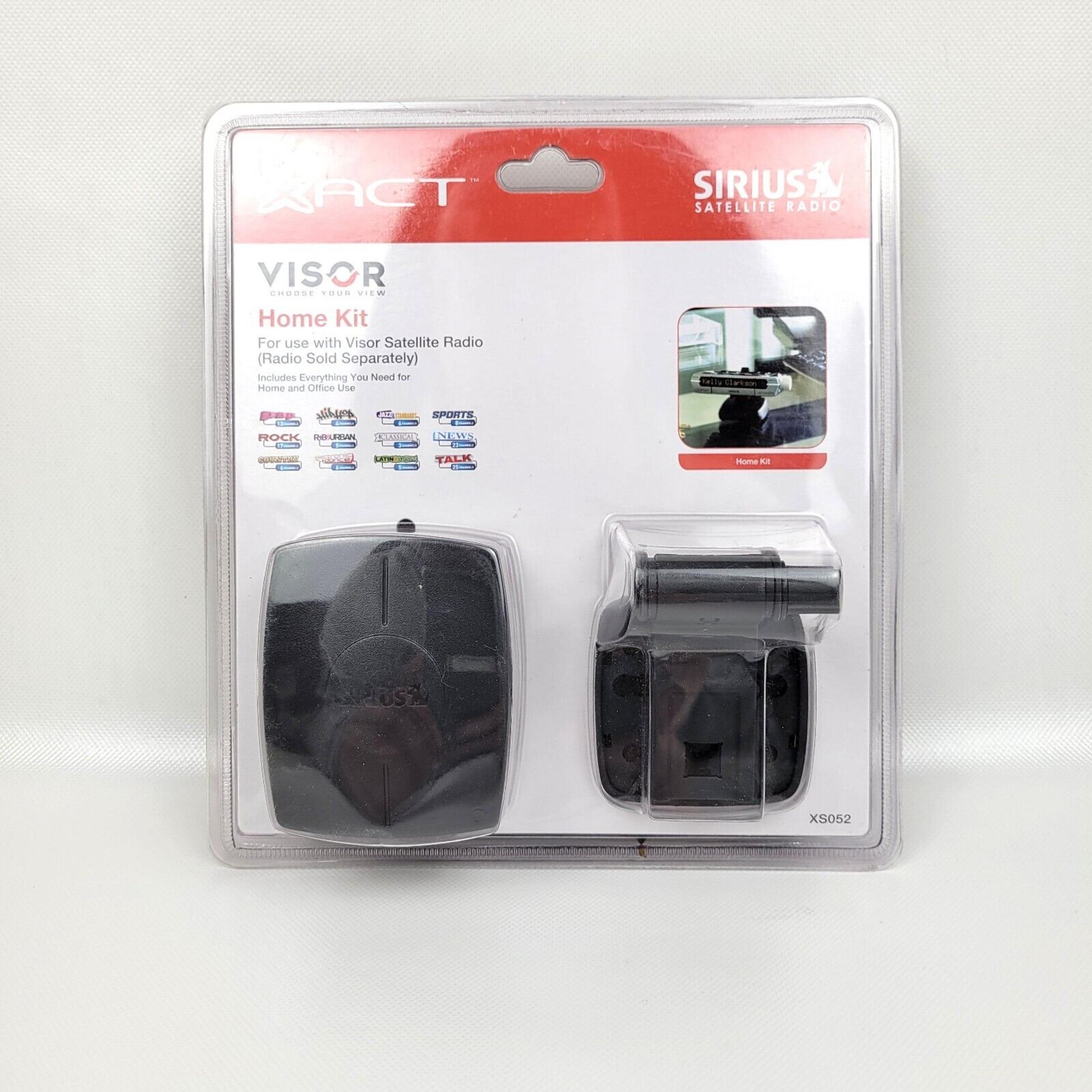 OEM Xact SiriusXM Home Kit for Use with Visor Satellite Radio XS052