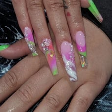 XL Luxury Freestyle Acrylic Press on Nails