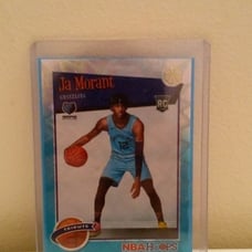 Ja Morant rookie card teal explosion