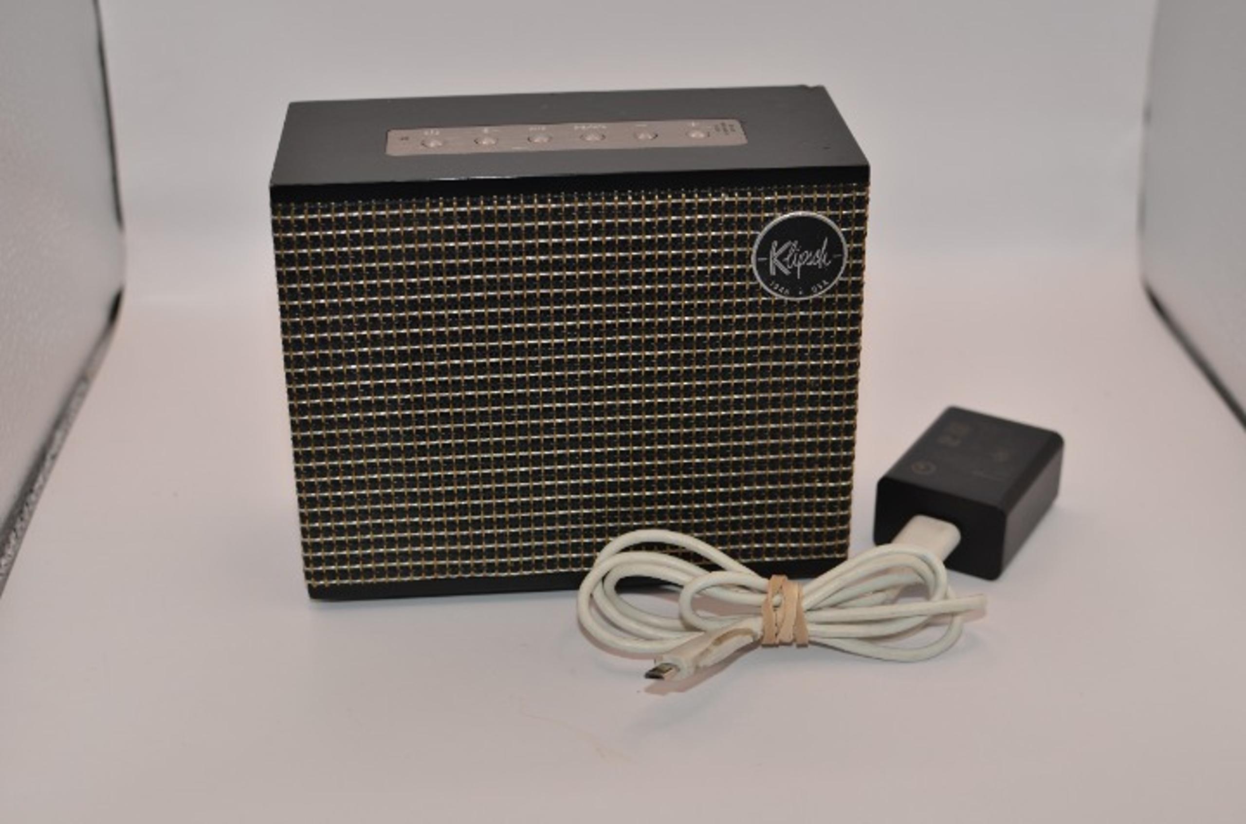 Klipsch Heritage Groove Portable Wireless Bluetooth Speaker *TESTED / WORKS*