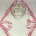 Shabby Chic Pink Bow Melamine Set! Plates, Tray, Bowls
