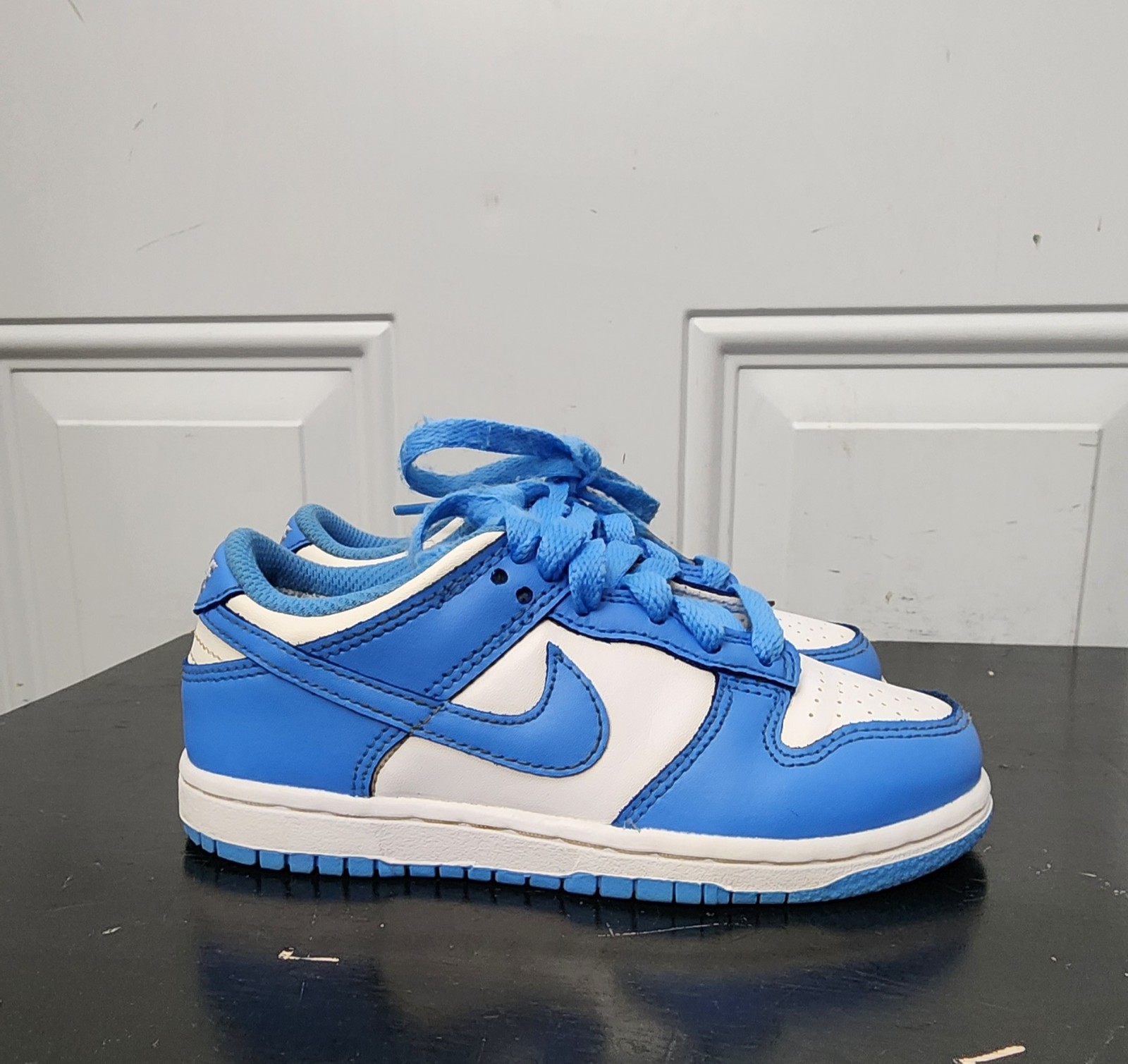 Nike Dunk Low UNC Blue White Toddler Size 11.5C