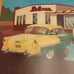 Vintage Stan Cline Nostalgia Gallery California Drive In Poster