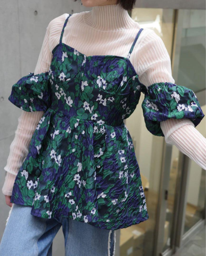Poppy off-shoulder cami tunic