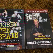 Bobby The Brain Heenan Books! Wrestling's Bad Boy Tells All and Chair Shots!
