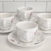 Lenox Artist Sketchbook Cup & Saucer Sets of 4