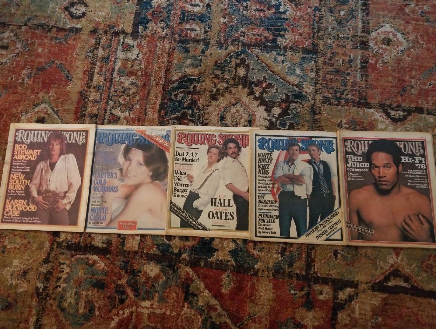 Rolling Stone Magazines 1977