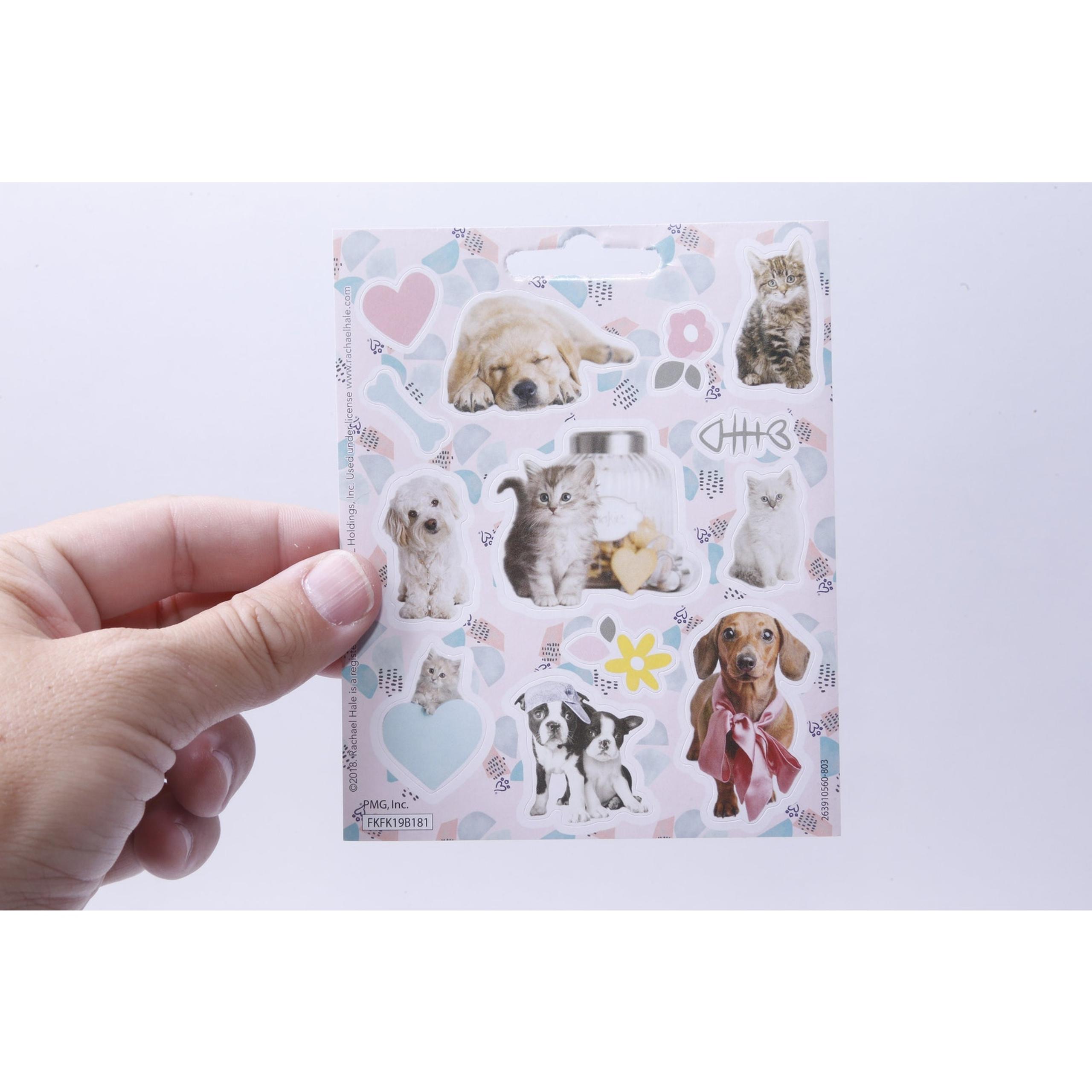 Puppies, Kittens, Adorable, Animals, Sticker Sheet, Dogs, Cats, Rachael Hale, Pi