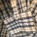 VTG 90s Wrangler Pearl Snap Plaid Western Shirt Sz. L Blue White long Sleeve