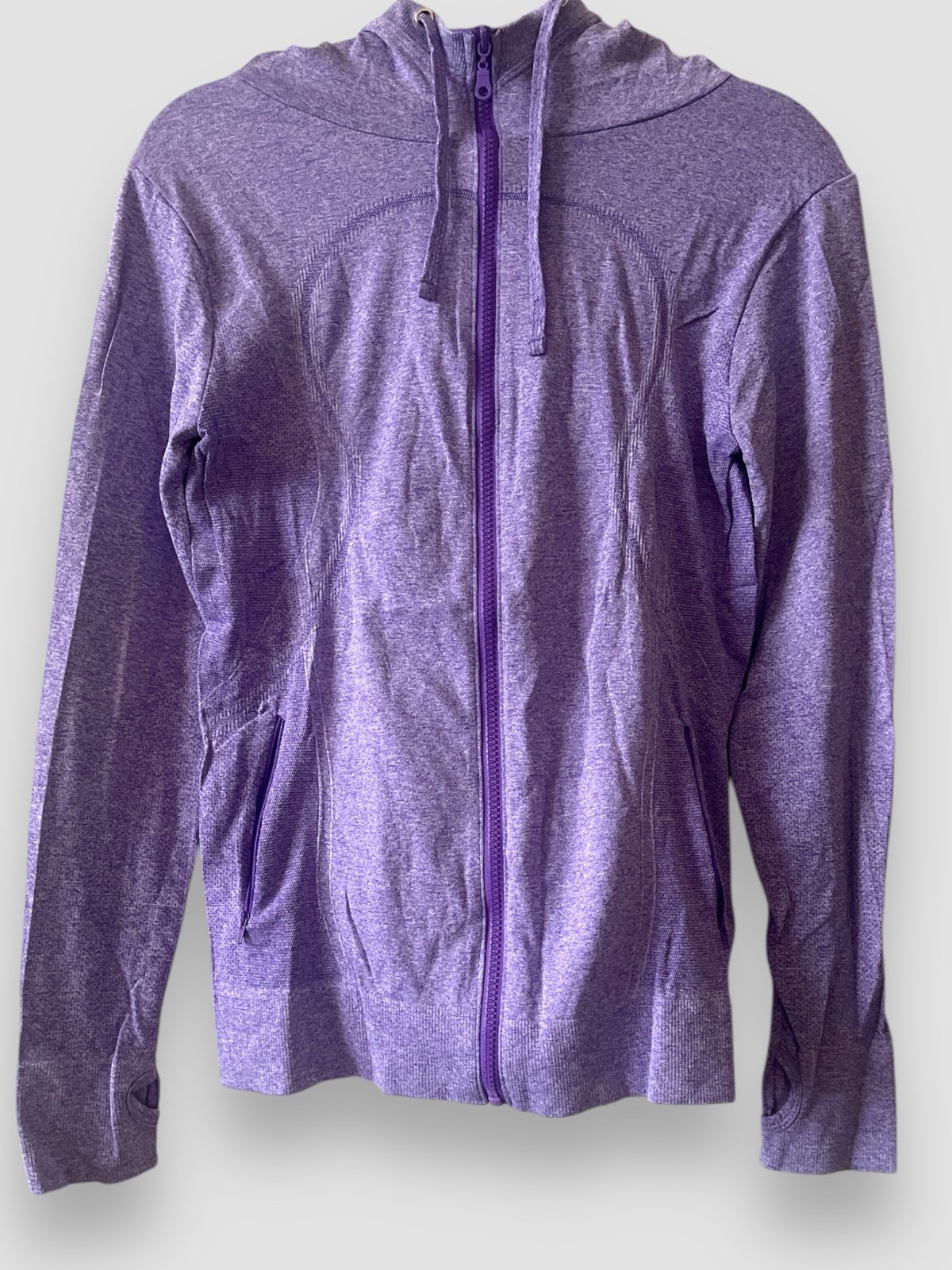 Hayden LA Activewear Full Zip Jacket Women’s Sz Large Hooded Thumbholes NWT