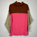 Free People Oversized Colorblock Turtleneck Sweater - XS