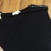 Michael Kors black shirt top cotton pullover - zipper shoulders - small summer