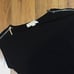 Michael Kors black shirt top cotton pullover - zipper shoulders - small summer