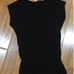 Michael Kors black shirt top cotton pullover - zipper shoulders - small summer