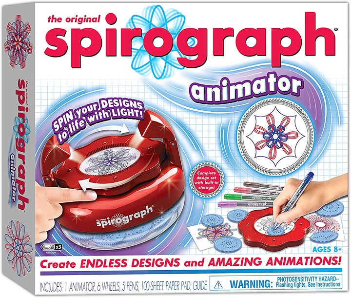 Spirograph - Animator - The Classic Craft and Activity to Make and Bring Countle