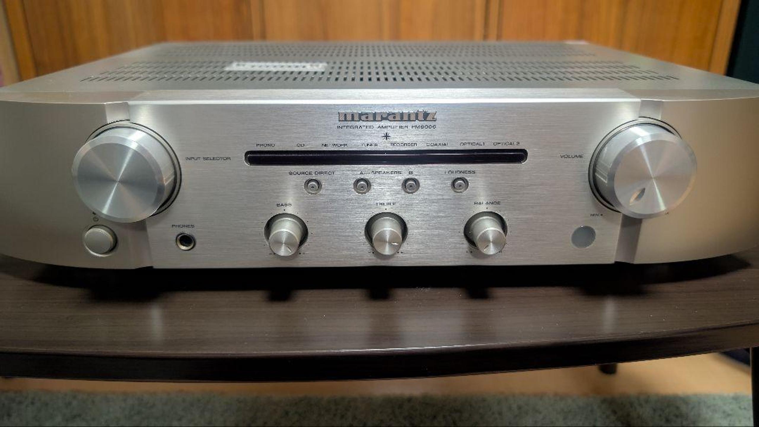【Mint condition】Marantz PM6006 Pre-main amplifier Silver gold