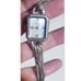 SB Sterling Silver MOP Dial With Liquid Silver Bracelet Watch Toggle 7.5 vintag