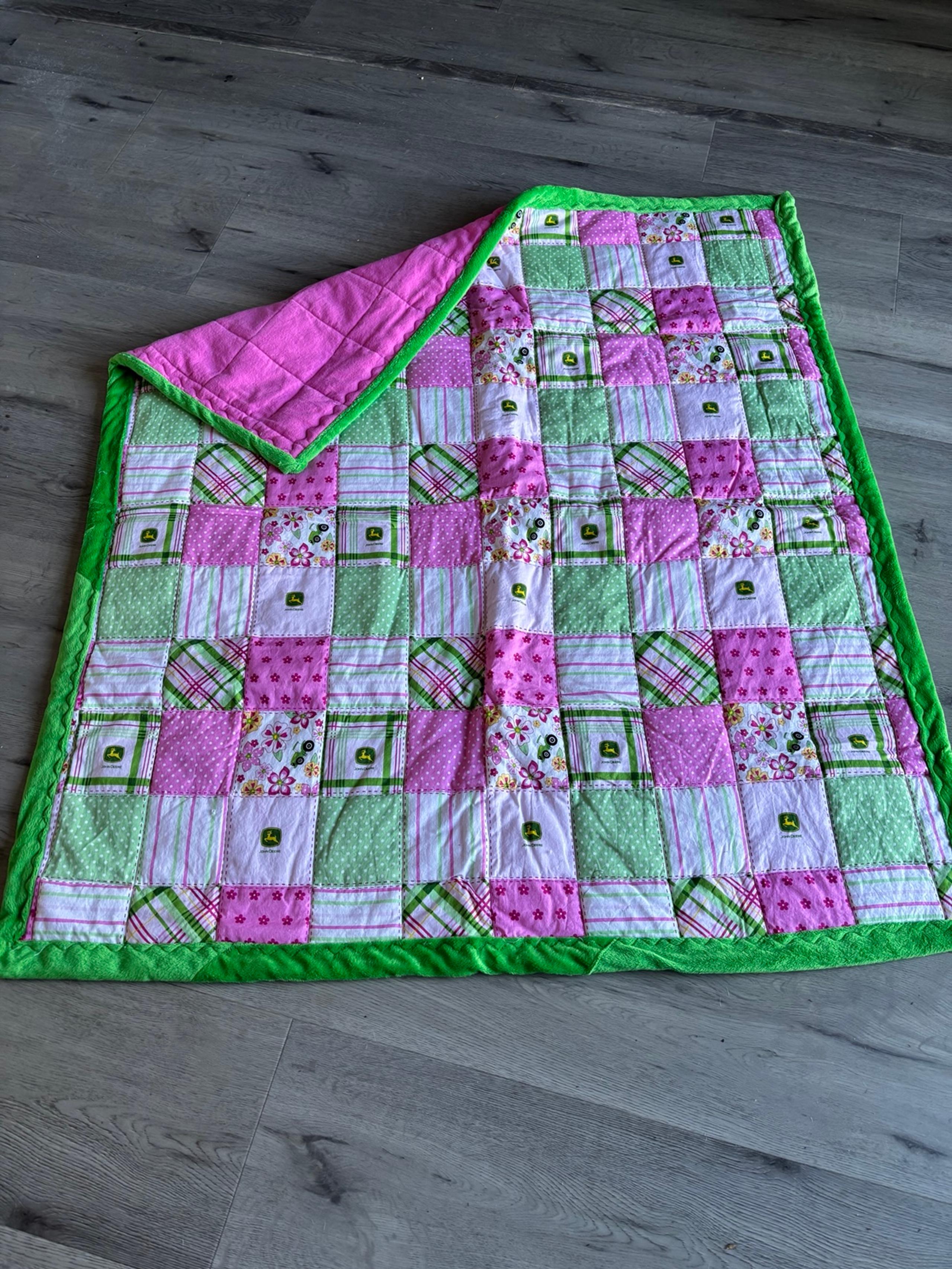 New Handmade John deere quilt