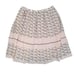 Max Studio Women's Pink Polka-dot Silk/Cotton Lined Full Skirt