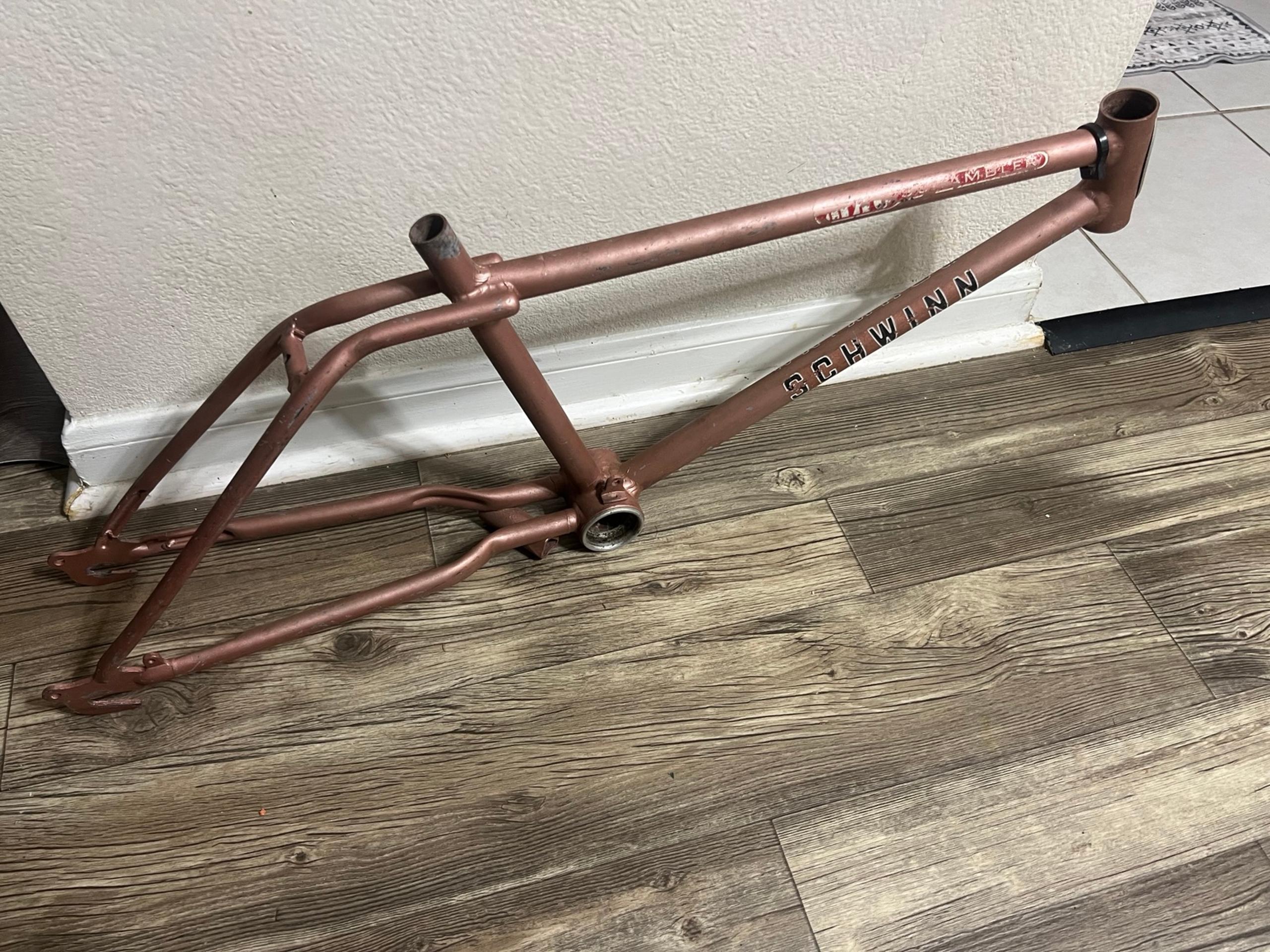 Vintage Schwinn scrambler bmx frame