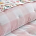 Pink & White Buffalo Check Comforter - NEW- Full/Queen 100% Cotton Pottery Barn