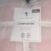 Pink & White Buffalo Check Comforter - NEW- Full/Queen 100% Cotton Pottery Barn