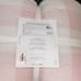Pink & White Buffalo Check Comforter - NEW- Full/Queen 100% Cotton Pottery Barn