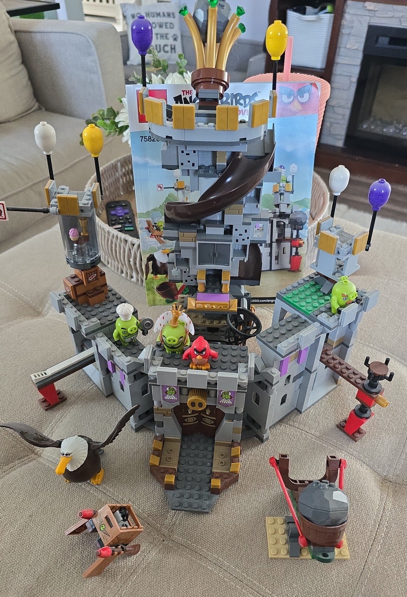 LEGO 75826 The Angry Bird's Pigs Castle
