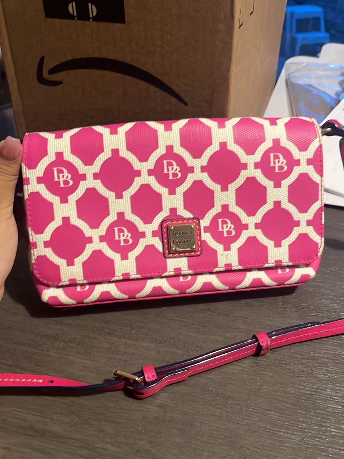 Pink Dooney Bourke bag