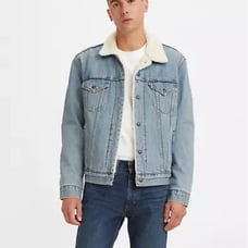 Levis sherpa trucker jeanjacket