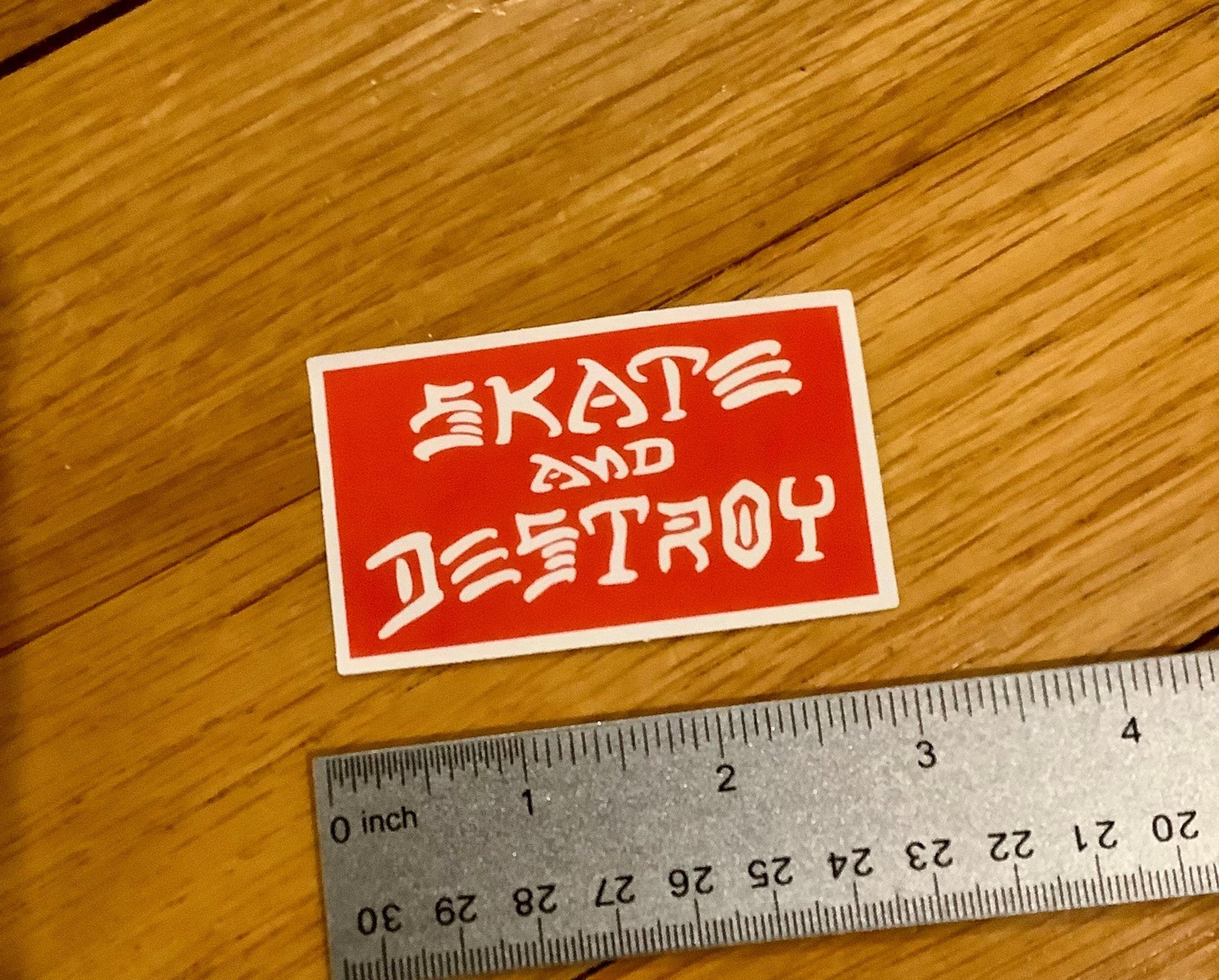 Thrasher Skate and Destroy STICKERS