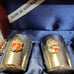 Vintage silver German shot glasses