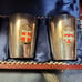 Vintage silver German shot glasses
