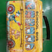 Disney Vintage Antique 1960s Walt Disney School Bus Metal Lunch Box with Thermos
