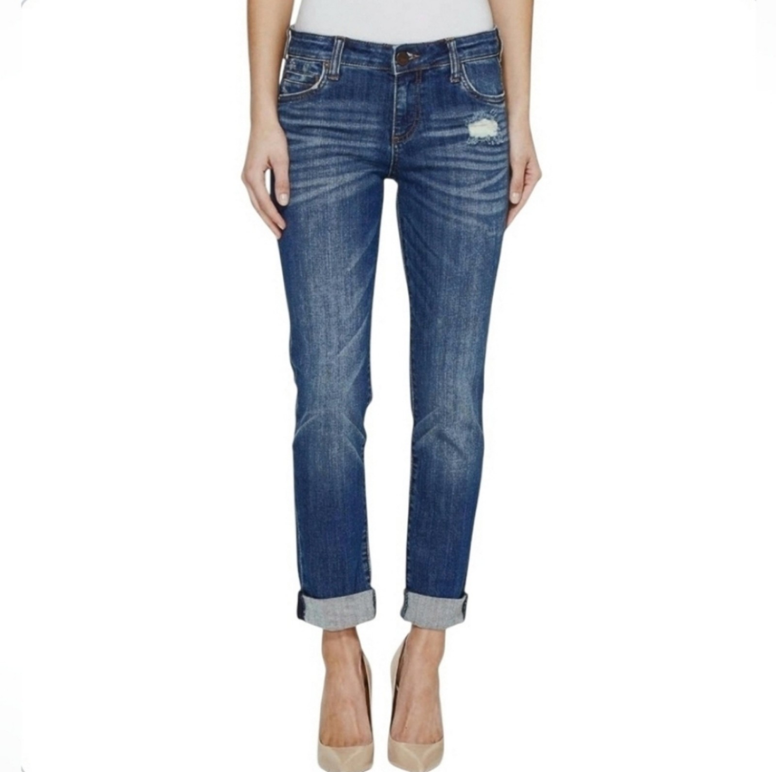 KUT from the Kloth Boyfriend Jeans Sz 8