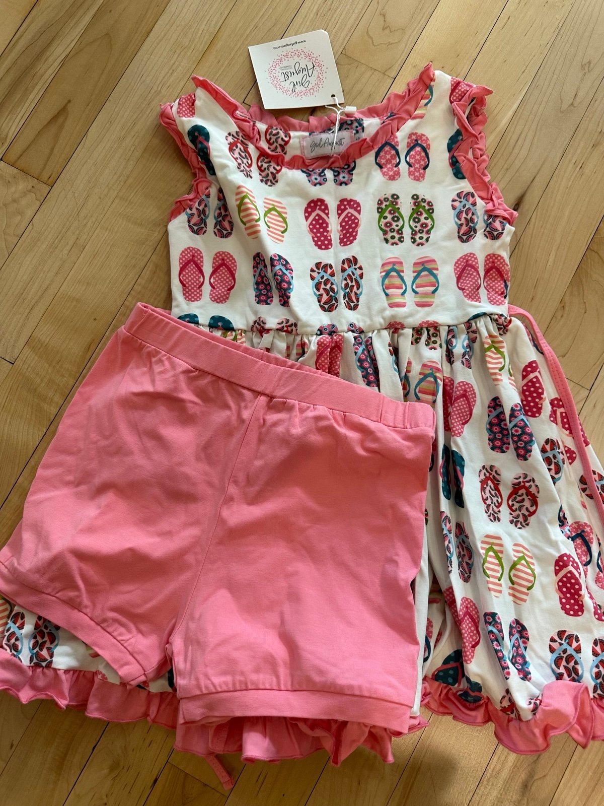 Girl August Outfit Size 10