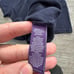 Ralph Lauren Polo Shirt Large Blue Purple Label Zip Placket Pique Sport Italy