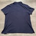 Ralph Lauren Polo Shirt Large Blue Purple Label Zip Placket Pique Sport Italy