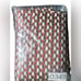 Vintage Ann Taylor Silk Pencil Skirt with red creamand black geometric print 6P