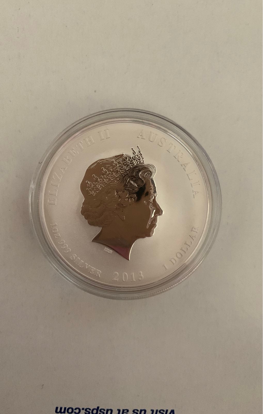 Silver Australia Elizabeth II Coin (Sna