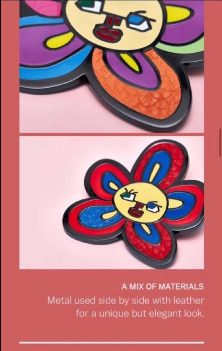 BTS Artist-Made Collection V Flower Buddies Brooch Set