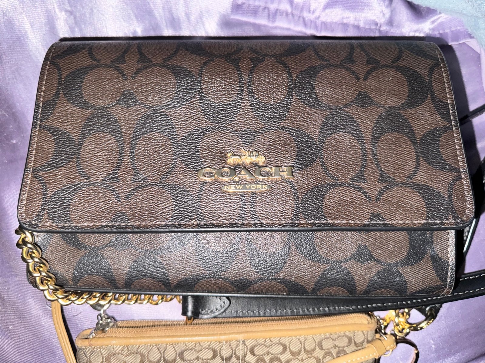 Coach purse and wallet