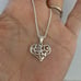 **NEW** Silver Swirl Heart Necklace