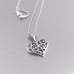 **NEW** Silver Swirl Heart Necklace